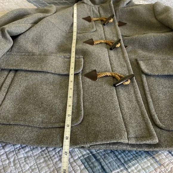 J.Crew ~ Wool Winter Coat with Toggles - Picture 12 of 12